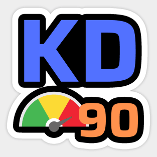 Keyword Difficulty 90 Sticker